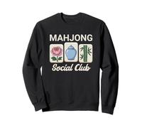 Mahjong Social Club Nuits de Jeu Carreaux Sweatshirt