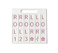Mahjong solo portable, jeu de société de stratégie, organiseur de carreaux de 22 x 22 cm avec disposition compacte, outil de pratique classique du Mahjong, plateau de jeu léger pour la maison, les voy