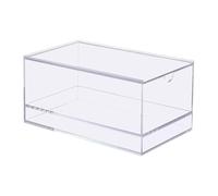 Mahjong Storage - Acrylic Clear Tile Organizer Box for Games | Transparent Mahjong Case with Compact Compartments, Durable Stackable Design & Easy Carry Feature for Parties, Travel, Holidays, Camping