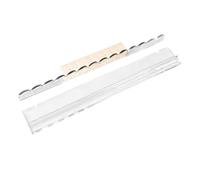 Mahjong Tile Holder - 20 pouces Clear Acrylic Rack, Quick Setup with Magnet Pusher | Durable Mahjongs Organizers for Players Seniors Hobbyists Game Room Family Gathering Travel Center