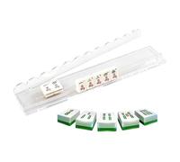 Mahjong Tile Pusher Magnetic Display Stand Durable Game Organizer Rack