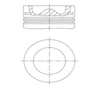 MAHLE 009 99 00 Piston pour ASTRA,IVECO