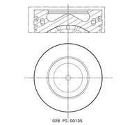 MAHLE 028 PI 00135 000 Piston pour AUDI,VW