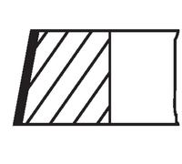 MAHLE 029 65 N0 Jeu de segments de pistons pour SEAT,VW