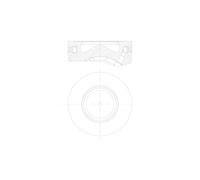 MAHLE 081 PI 00105 001 Piston Pour ALPINA, BMW