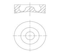 Piston MAHLE 439 01 00