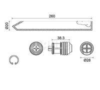 MAHLE 70828061 Sèche-filtre et accumulateur