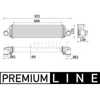 MAHLE 70828091 refroidisseur d'air