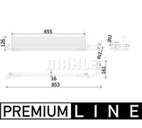 MAHLE 70828103 refroidisseur à huile