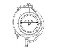 MAHLE AB 266 000S Ventilateur d'intérieur