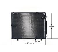 MAHLE AC 148 000S Condenseur, climatisation pour BMW
