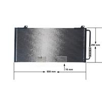 MAHLE AC 160 000S Condenseur, climatisation