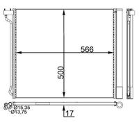 MAHLE AC 269 000P Condensateur A/C