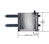 MAHLE AC 286 000S Condenseur, climatisation