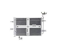 MAHLE AC 30 000P Condensateur A/C