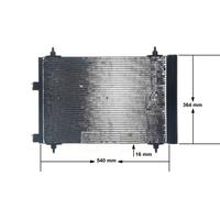 MAHLE AC 315 000S Condenseur, climatisation