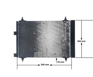 MAHLE AC 315 000S Condenseur, climatisation