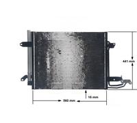 MAHLE AC 325 000S Condenseur, climatisation