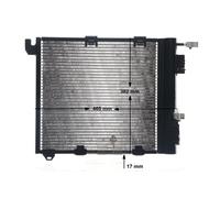 MAHLE ORIGINAL AC 349 000S Condenseur, climatisation