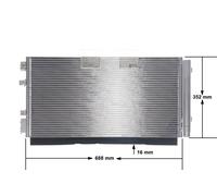 MAHLE AC 44 000S Condenseur, climatisation