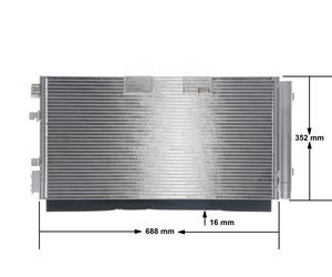 MAHLE AC 44 000S Condenseur, climatisation