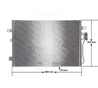 MAHLE AC 46 000S Condenseur, climatisation