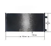 MAHLE AC 689 000S Condenseur, climatisation