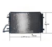 MAHLE AC 697 000S Condenseur, climatisation