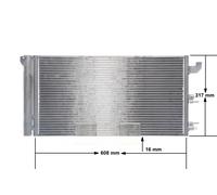 MAHLE AC 710 000S Condensateur A/C