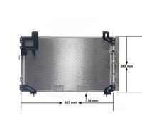 MAHLE AC 711 000S Condenseur, climatisation