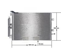 MAHLE AC 720 000S Condenseur, climatisation