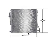 MAHLE AC 760 000S Condenseur, climatisation