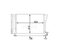 MAHLE AC 781 000S Condensateur A/C