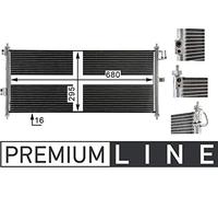 MAHLE AC 788 000P Condensateur A/C