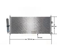 MAHLE AC 788 000S Condenseur, climatisation