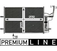 MAHLE AC 791 000P Condensateur A/C