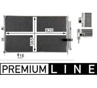MAHLE AC 835 000P Condensateur A/C