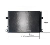 MAHLE AC 885 000S Condenseur, climatisation