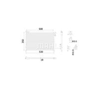 MAHLE ORIGINAL AC 910 000S Condenseur, climatisation