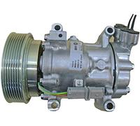 MAHLE ACP 1278 000P Compresseur de clim SD6V12 PAG 46 R134a Compatible avec RENAULT Clio III 3/5 portes BR0/1, CR0/1 Twingo II 3 portes CN0 Modus/Grand Modus F, JP Clio III Grandtour KR0/1, NISSAN