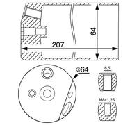 MAHLE AD 14 000S Sèche-filtre et accumulateur