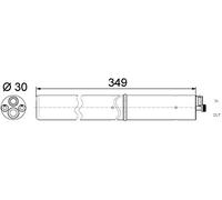 MAHLE AD 243 000S Sèche-filtre et accumulateur
