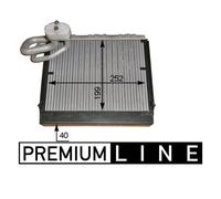 Mahle AE 106 000P Évaporateur Climatisation Pour Audi A3 VW Mercedes-Benz