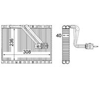 MAHLE AE 127 000P Évaporateur climatisation pour MERCEDES-BENZ