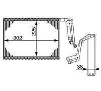 MAHLE AE 143 000S Vaporisateur