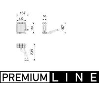 MAHLE AE 261 000P Évaporateur de climatisation