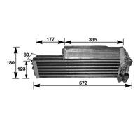 Évaporateur de climatisation AE 37 000S MAHLE pour MERCEDES-BENZ CLASSE S Coupé