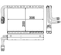 MAHLE AE 92 000P Atomiseur BeHR Premium Line