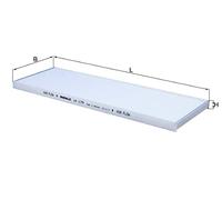 mahle aftermarket gmbh Filtre à air d'habitacle 72456020