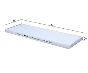 mahle aftermarket gmbh Filtre à air d'habitacle 72456020